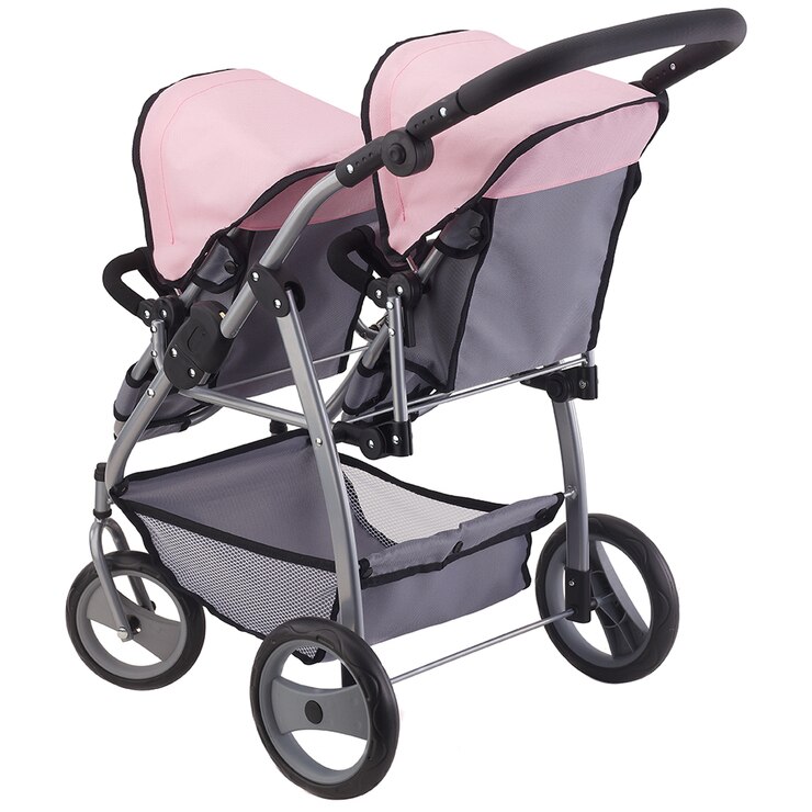 Bayer Twin Tandem Doll Pram Grey Costco Australia