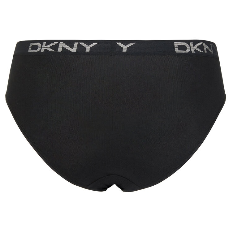 DKNY Women's Bikini Brief 4 Pack Extra Large