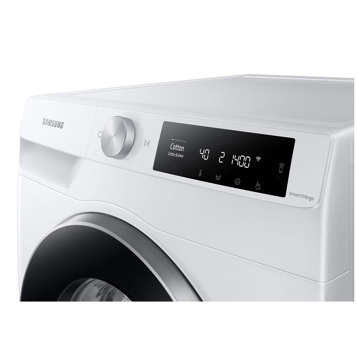 Samsung 9kg BubbleWash Front Load Washer with Steam Wash Cycle WW90T604DLE