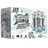 Nexus Per4m Pre-Workout Non Carbonated Drink 12 x 500ml White Blizard