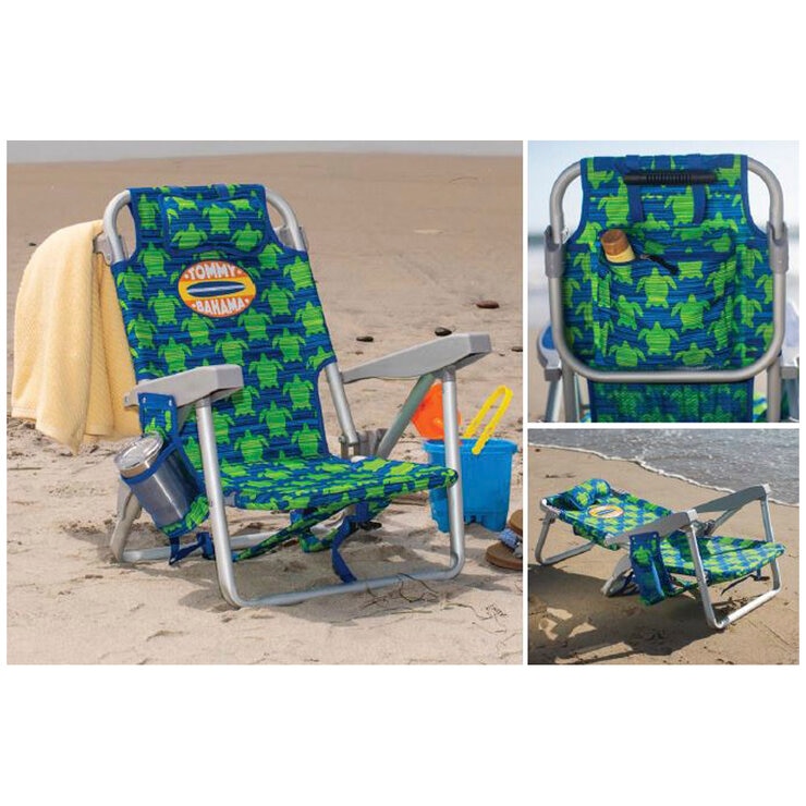 Tommy Bahama 5Position Kids Backpack Beach Chair