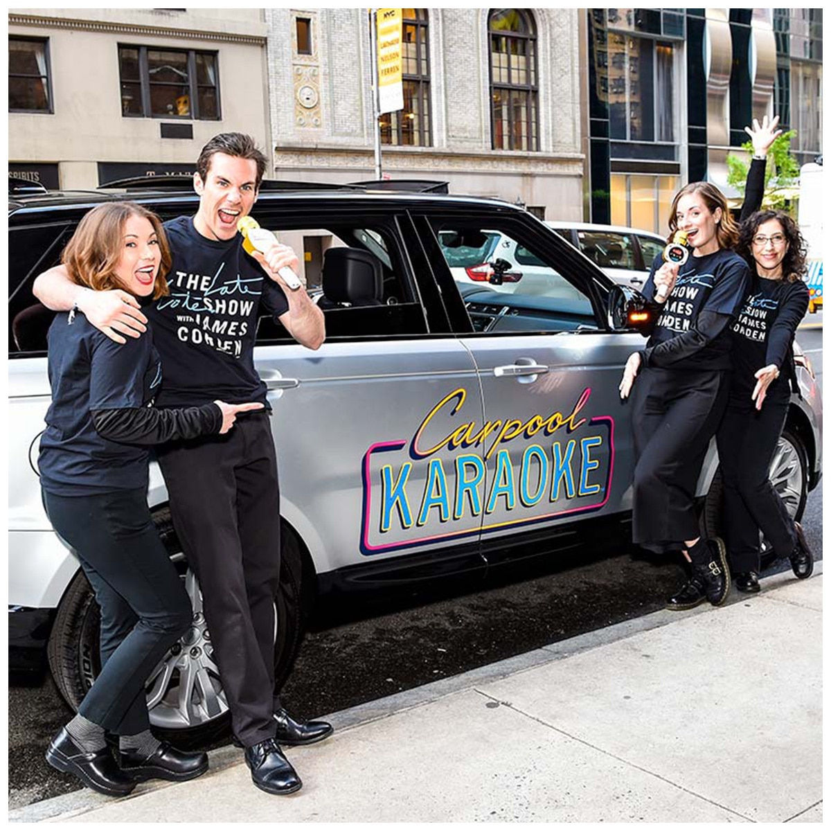 Singing Machine Carpool Karaoke Microphone