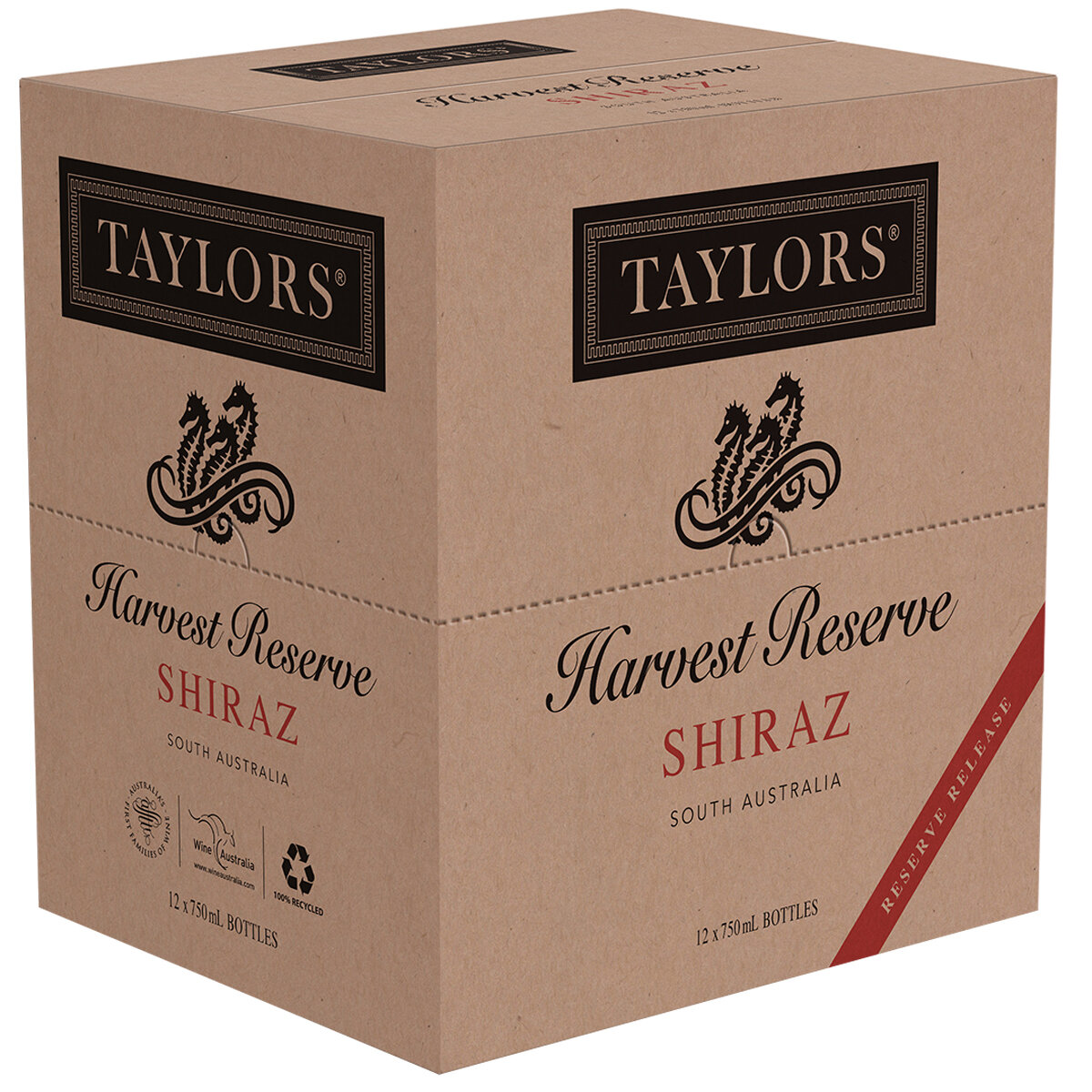 Taylors Harvest Reserve Shiraz 12 x 750ml