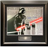 Icons of Sport Dave Prowse Signed Darth Vader Empire Strikes Back Photo Framed