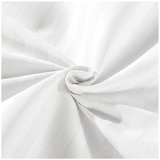 Bdirect Kensington 1200TC Cotton Sheet Set in Stripe - Double White