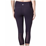 Tuff-Athletics Women's 34 Active Tight - Plum