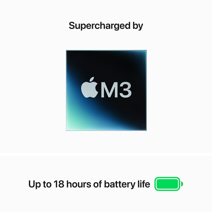 MacBook Air 15 Inch with M3 Chip 8GB 512GB SSD Silver
