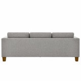 Thomasville Fabric Sofa With Ottoman Thomasville Fabric Sofa With Ottoman