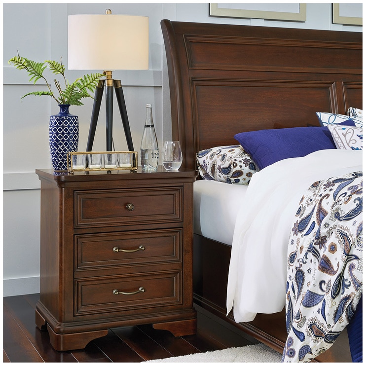 Universal Broadmoore Crosby Bedside Table Costco Australia