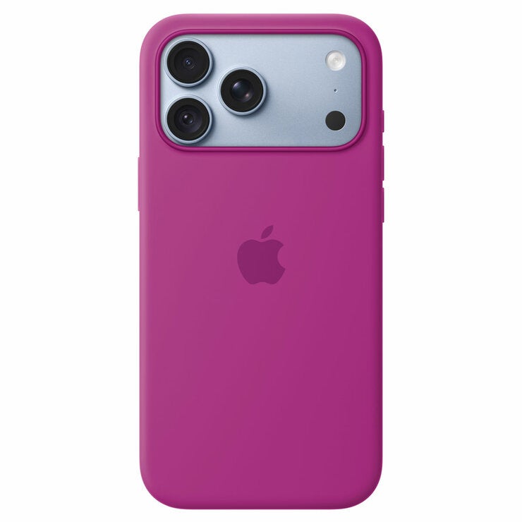 Apple iPhone 18 Pro Max Silicone Case with MagSafe Magenta