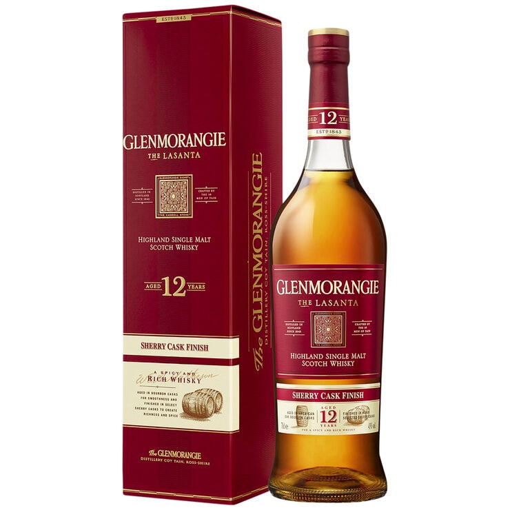 Glenmorangie Lasanta Single Malt Scotch Whisky 700ml