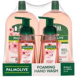 Palmolive Foaming Hand Wash 2x250ml Pump + 2x1L Refill Palmolive Foaming Hand Wash 2x250ml Pump + 2x1L Refill