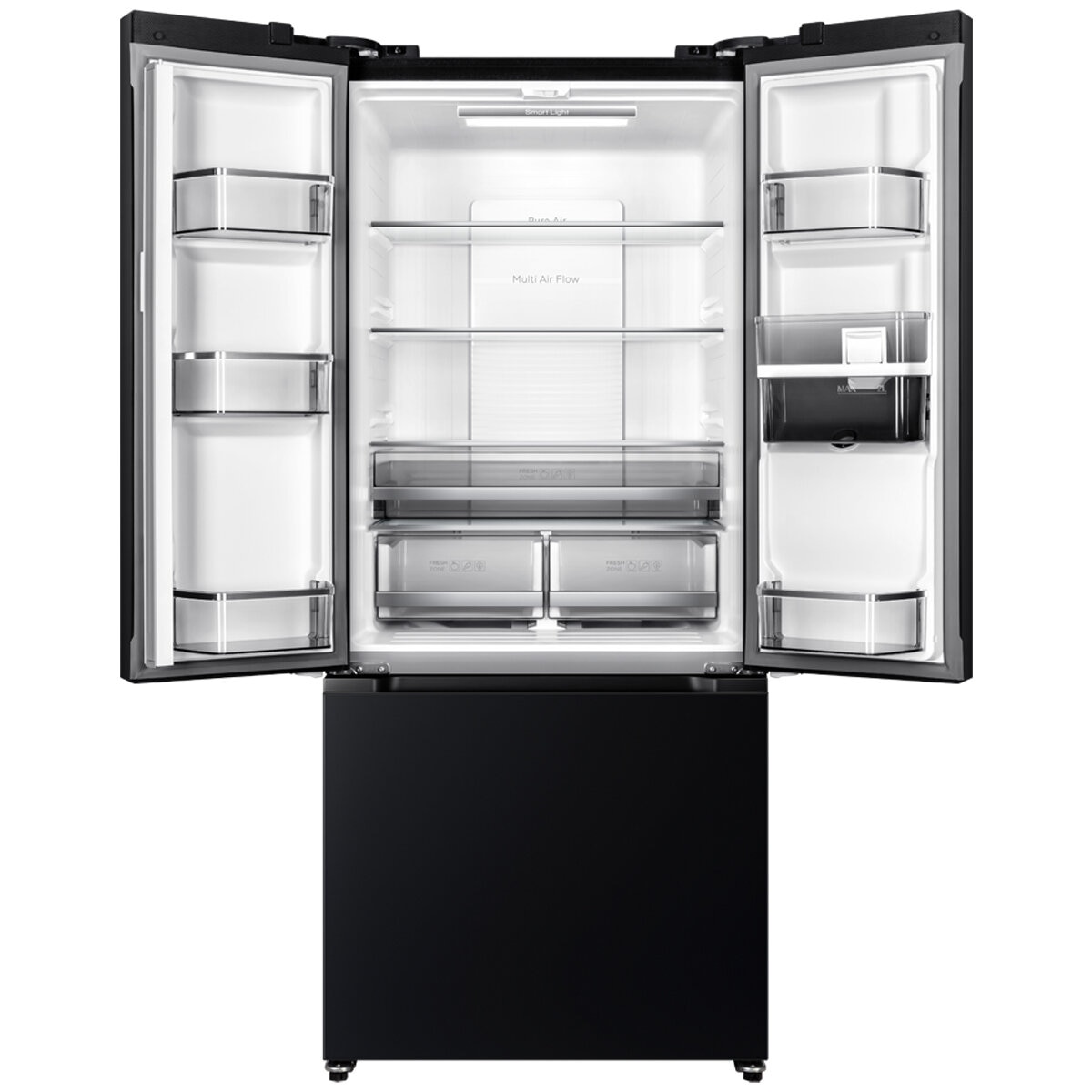 TCL 496L French Door Fridge Black TRF495FHB TCL 496L French Door Fridge Black TRF495FHB