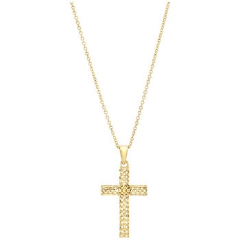 14KT Yellow Gold Cross Pendant