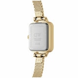 Daniel Wellington Quadro Mini Champagne Dial Evergold Mesh Strap Women's Watch DW00100656 Daniel Wellington Quadro Mini Champagne Dial Evergold Mesh Strap Women's Watch DW00100656
