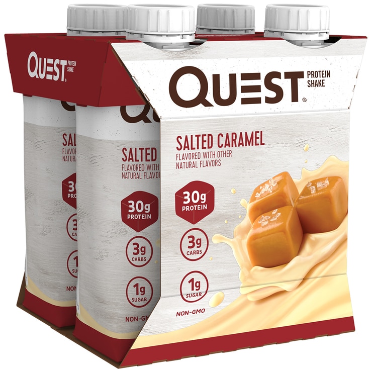 Quest Protein Shake Salted Caramel 325ml x 12 Costco Australia