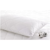 Cotton Fitted Mattress Protector- King White