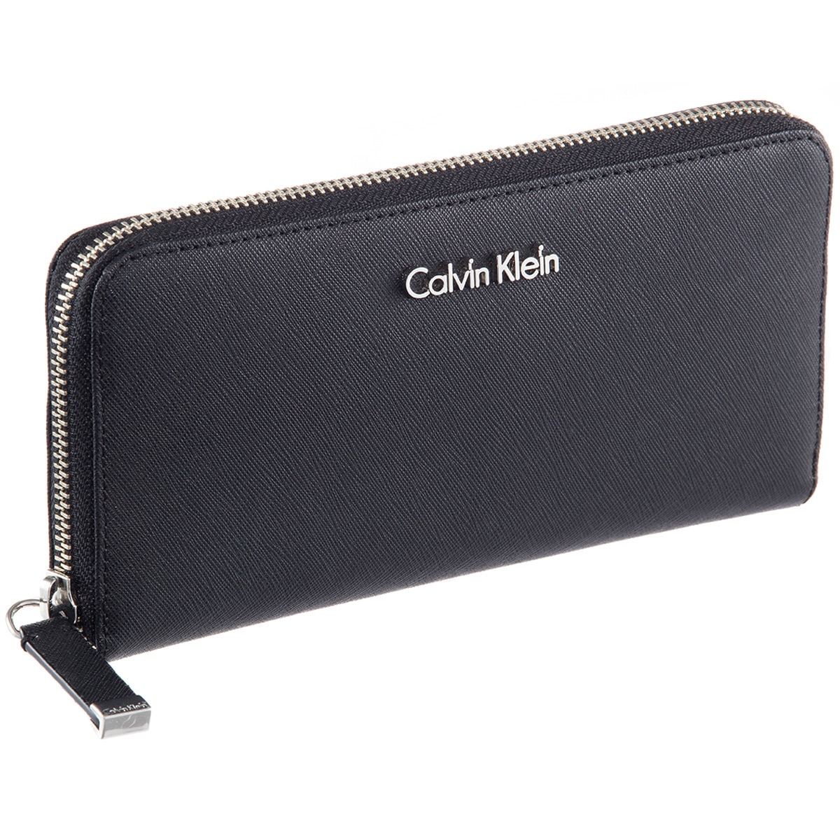 calvin klein zip around purse