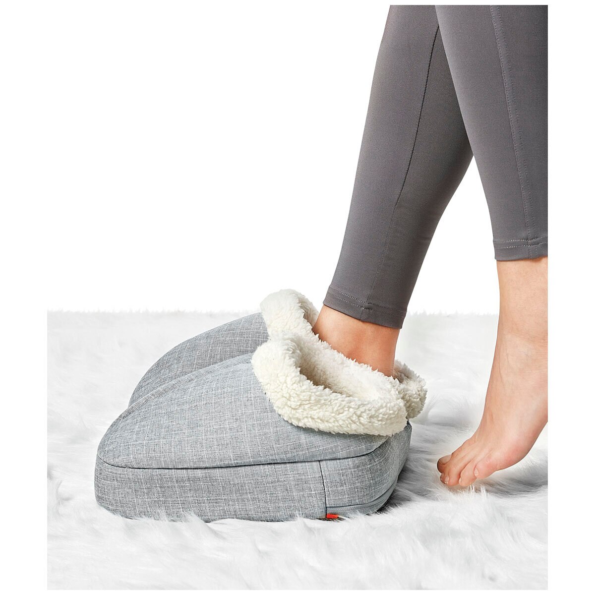 Sharper Image Vibrating Foot Massager with Heat