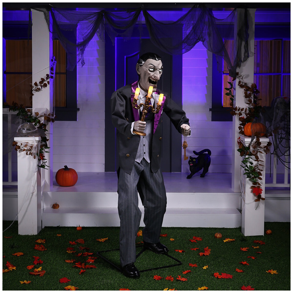 Animated Vampire Butler 6 Feet Tall Animated Vampire Butler 6 Feet Tall
