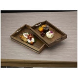 Mikasa Mango Wood Serving Trays 2 Piece Set