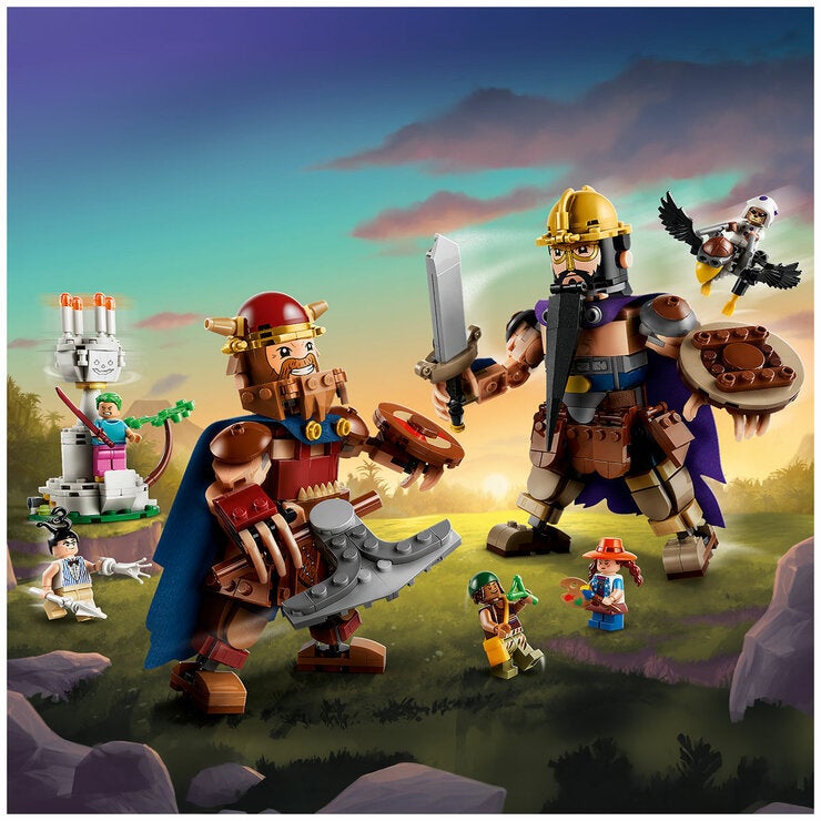 LEGO One Piece Dorry vs. Brogy – Giants of Little Garden 75644