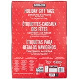 Kirkland Signature Holiday Gift Tags 84 Count