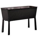Keter Easy Grow Planter Brown