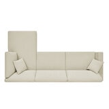 Thomasville 2 Piece Convertible Sectional With Chaise