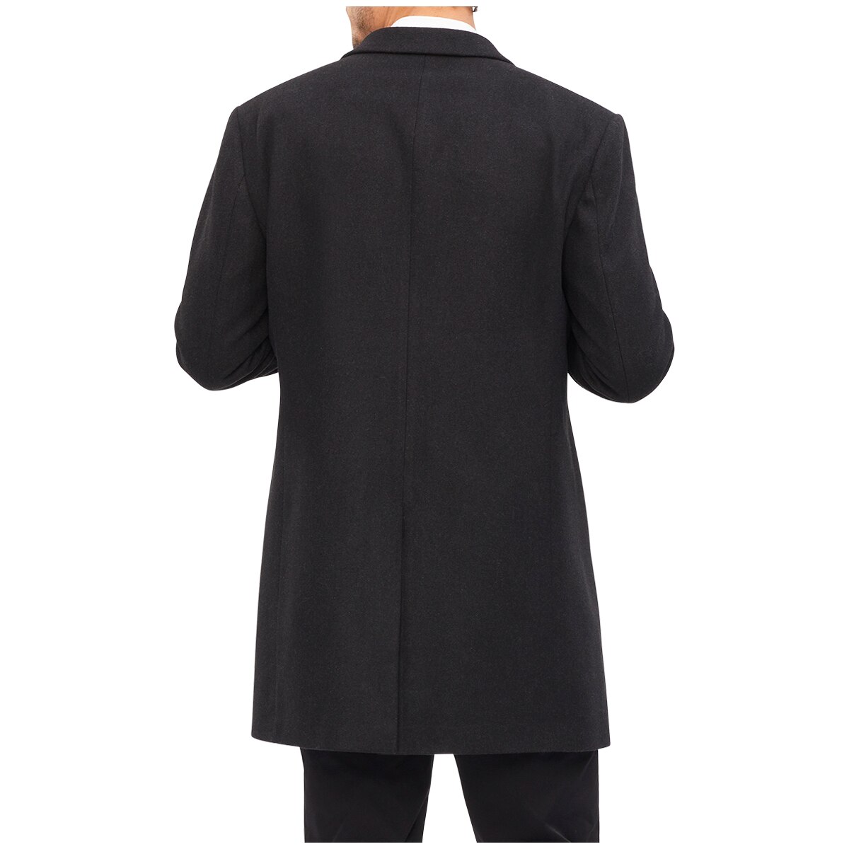 CK men's long coat - Charcoal