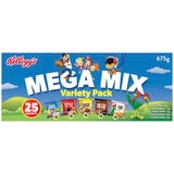 Kellogg's Mega Mix Variety 25 Sachets 675g