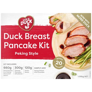 Luv-a-Duck Duck Breast Pancake Kit Peking Style 1.08kg