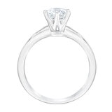 18KT White Gold 1.50ctw Round Solitaire Diamond Ring 18KT White Gold 1.50ctw Round Solitaire Diamond Ring