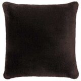 Mon Chateau Faux Fur Pillow Brown