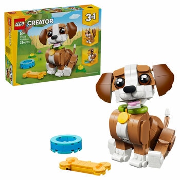 LEGO Creator 3 In 1 Cute Animals: Playful Puppy Dog 31382 LEGO Creator 3 In 1 Cute Animals: Playful Puppy Dog 31382