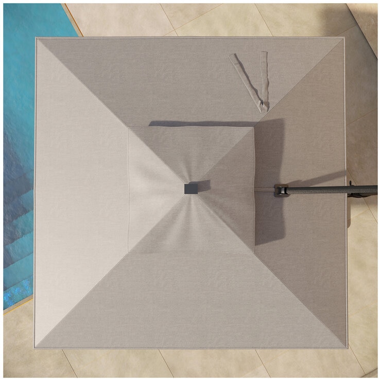 Atleisure Solar LED Cantilever Umbrella