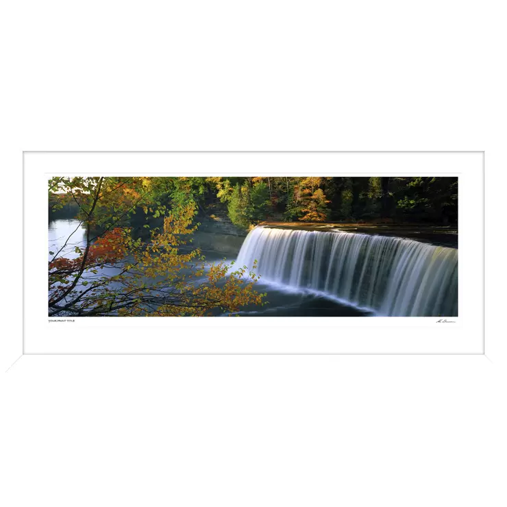 Ken Duncan 50 Inch Upper Tahquamenon Falls, MI Framed Print Ken Duncan 50 Inch Upper Tahquamenon Falls, MI Framed Print