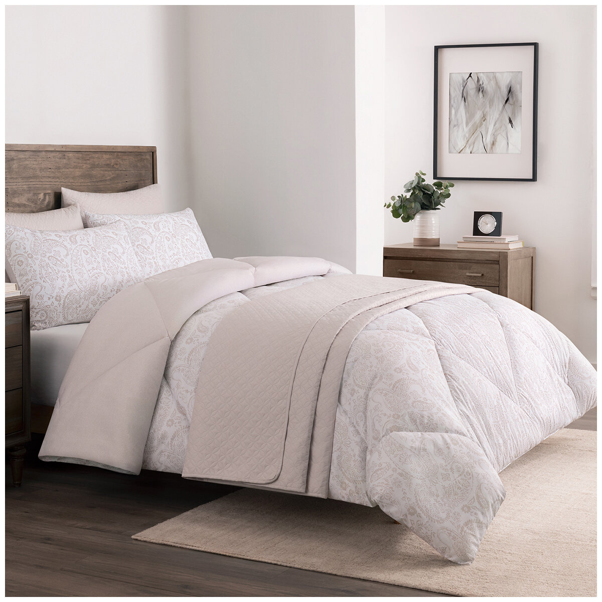 Adorn Home Queen Bedding Set