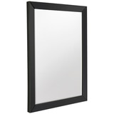 Hudson Living Luna Rectangle Black Mirror 915 x 610mm