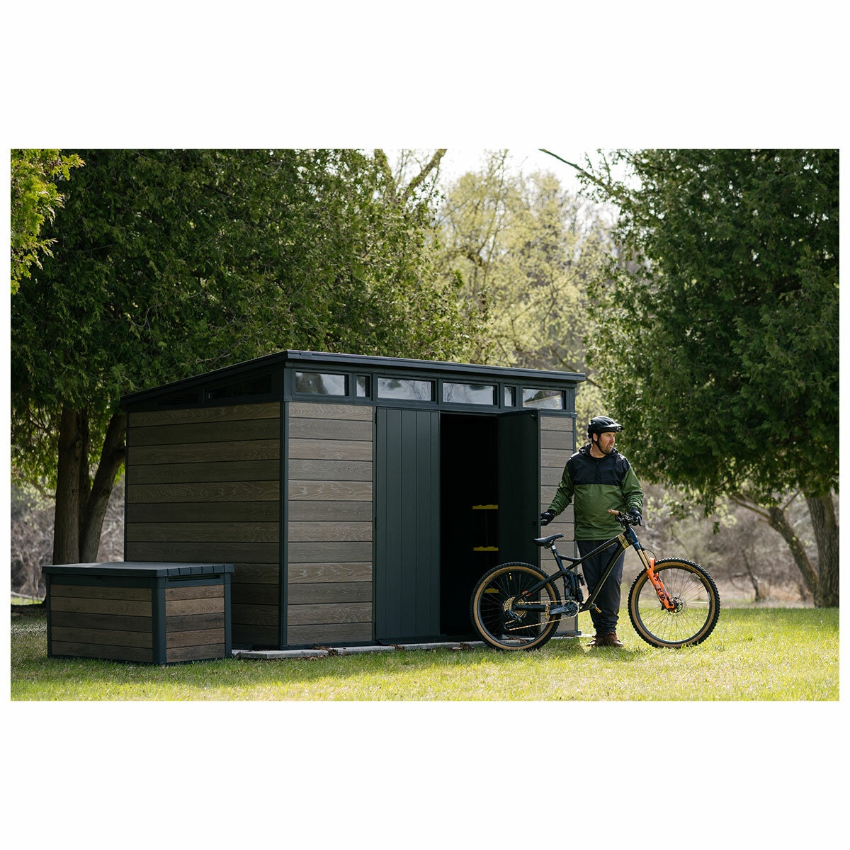 Keter Signature Pent Shed 3.4M x 2.2M Keter Signature Pent Shed 3.4M x 2.2M