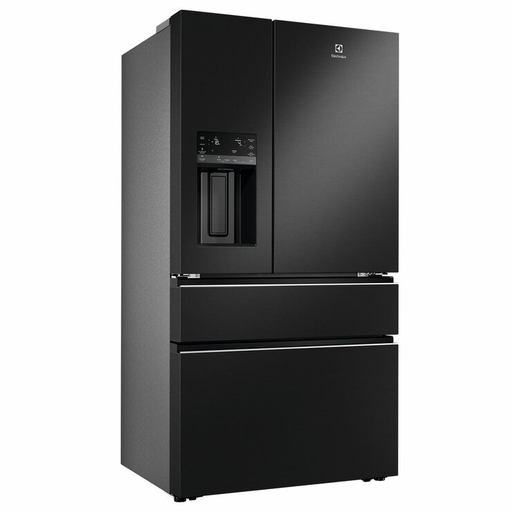 Electrolux 609L French Door Fridge Matte Black EHE6191BB Electrolux 609L French Door Fridge Matte Black EHE6191BB