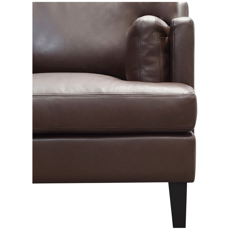 Moran Oregon 1 Seater Sterling Cocoa Leather