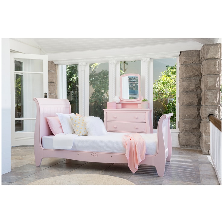 Boori Sleigh King Single Bed Frame Blossom Costco Australia