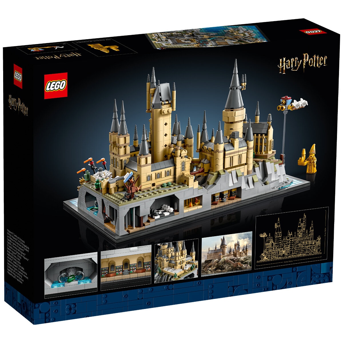 lego harry potter hogwarts castle and groun
