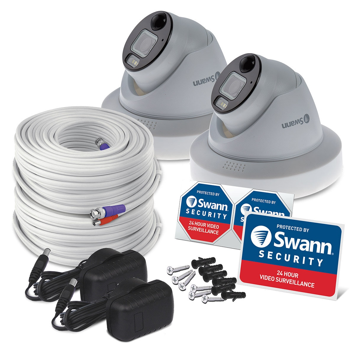 Swann 4K Add On Dome Camera 2 Pack