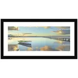 Ken Duncan 30 Long Jetty Framed Print Black