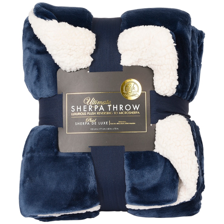 Life Comfort Ultimate Sherpa Throw Costco Australia