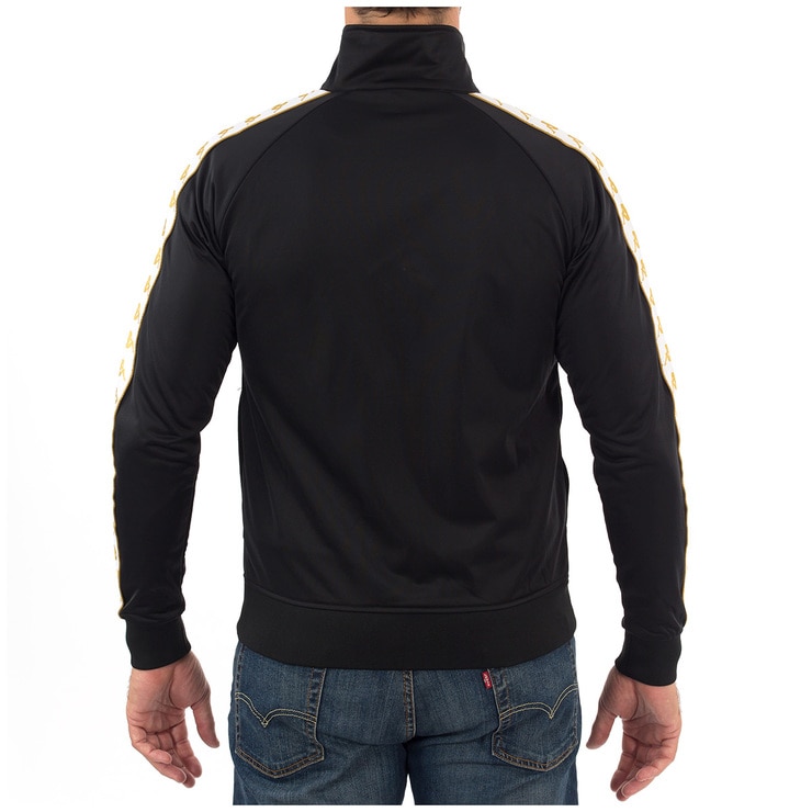 Kappa Jacket - Black White Gold