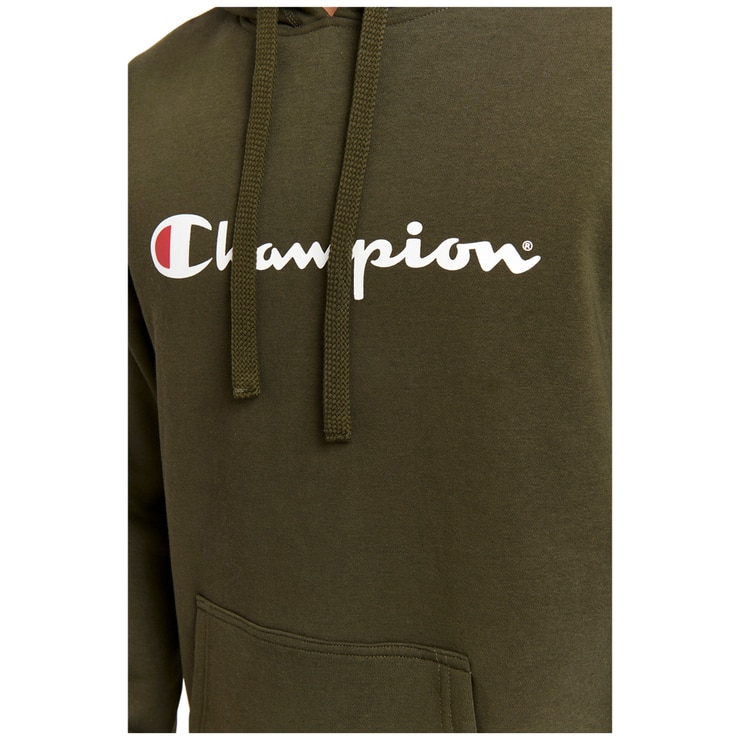 Champion Men's Script Hoodie Forest Floor