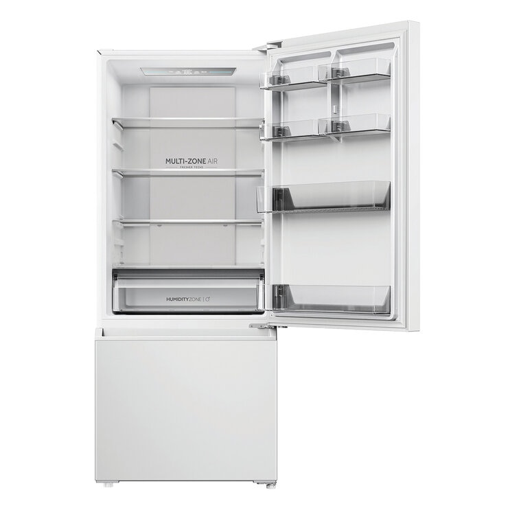 Haier 433L 500 Series Refrigerator Bottom Freezer White HRF420BW/